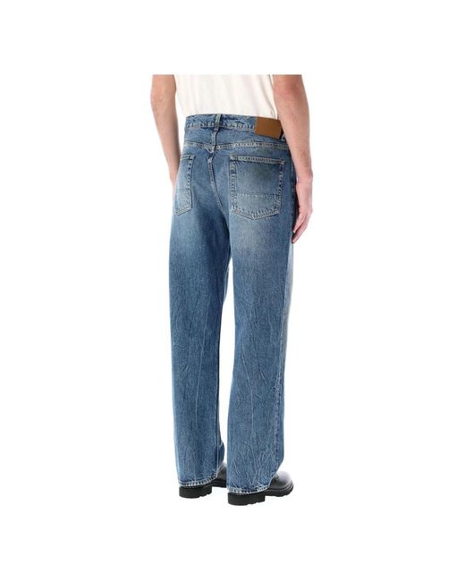 Our Legacy Blue Straight Jeans for men
