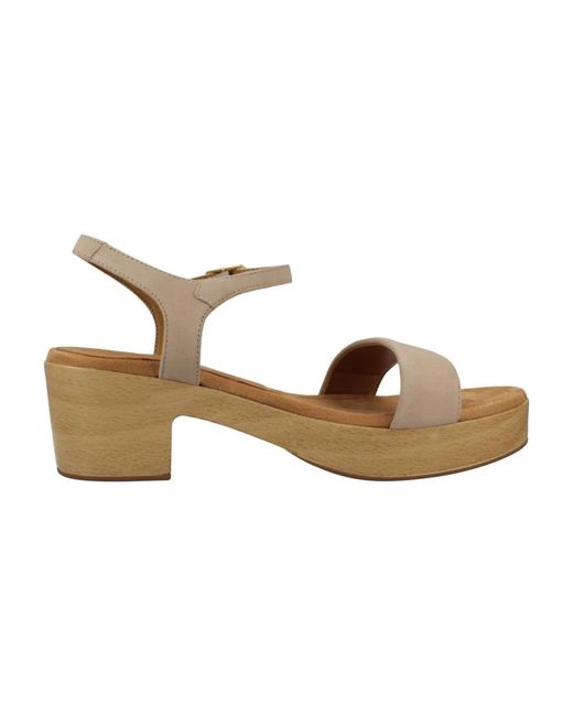 High Heel Sandals Unisa de color Metallic