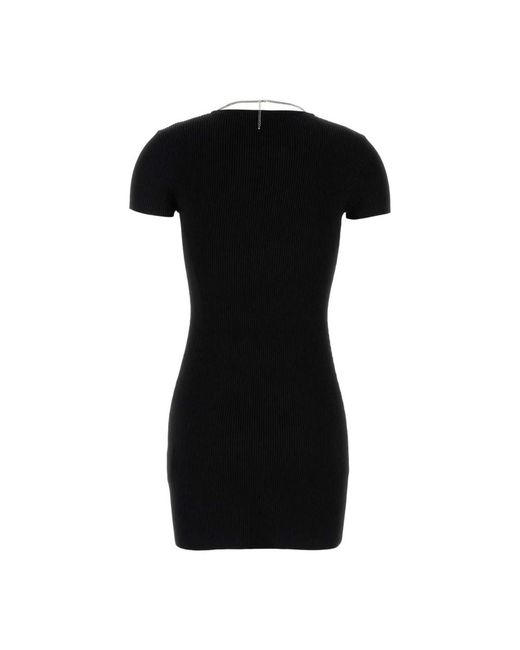Alexander Wang Black Knitted Dresses