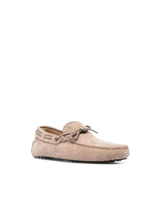Tod's Pink Sailor Shoes for men