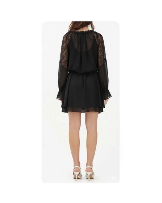 Pinko Black Short Dresses