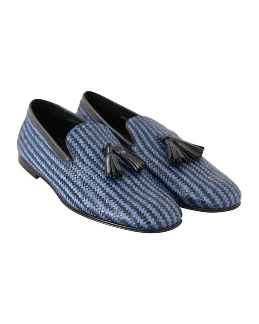 Shoes > flats > loafers Dolce & Gabbana pour homme en coloris Blue