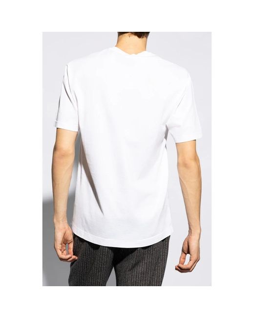 Etro Baumwoll t-shirt in White für Herren