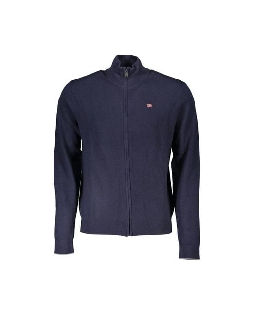 Napapijri Blue Cardigans for men
