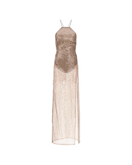 ANDAMANE West Maxi Jurk in het Natural