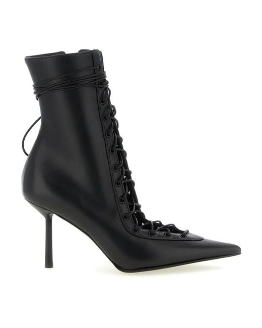 Le Silla Black Heeled Boots