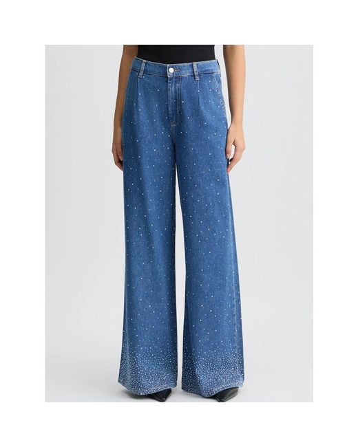 Liu Jo Blue Wide Jeans
