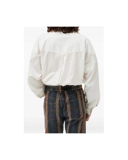 Versace White Casual Shirts for men