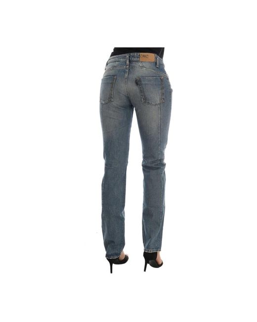 CoSTUME NATIONAL Blue Blaue stretch-denim-jeans,slim-fit jeans