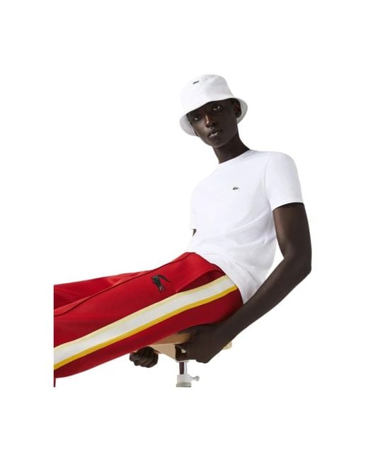 Lacoste White T-Shirts for men