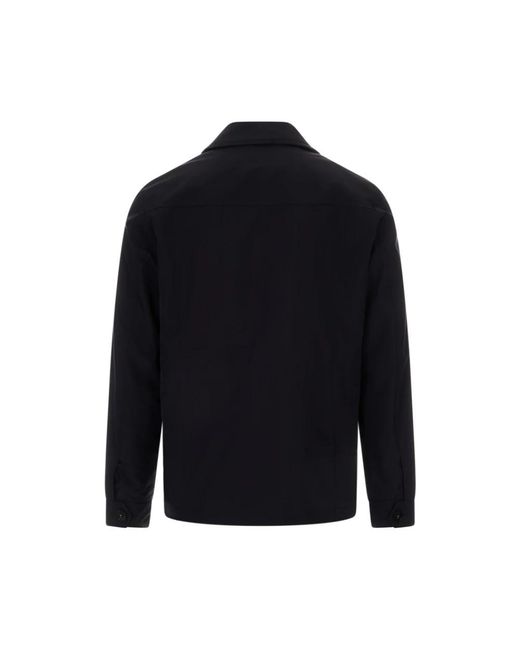 Light Jackets Canali de hombre de color Black
