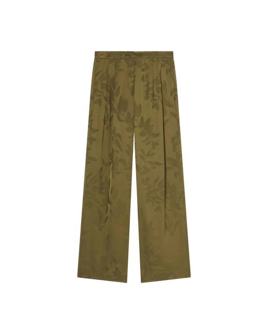 ARMANI EXCHANGE Green Wide Trousers