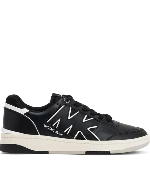 Michael Kors Blue Lace-Up Sneakers