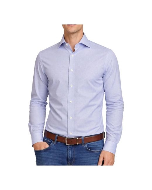 Alessandro Gherardi Purple Formal Shirts for men