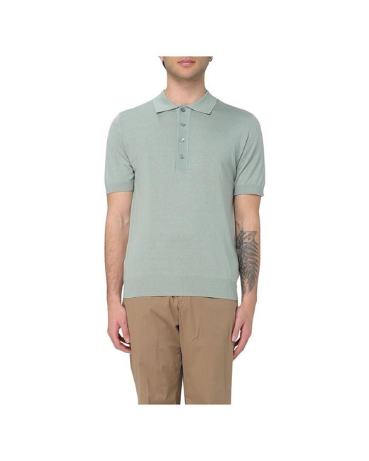 Polo Shirts di Paolo Pecora in Blue da Uomo