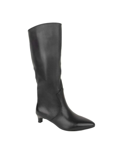 Linda Baumann Black Heeled Boots