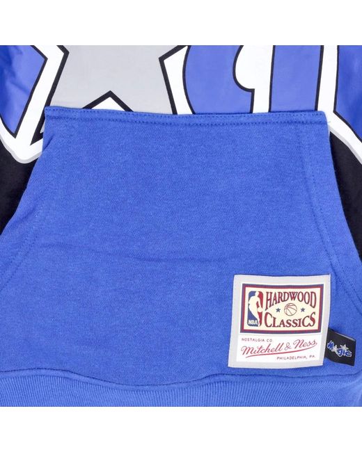 Hoodies Mitchell & Ness de hombre de color Blue