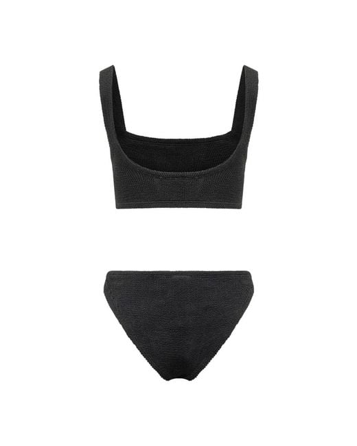 Hunza G Black Bikinis