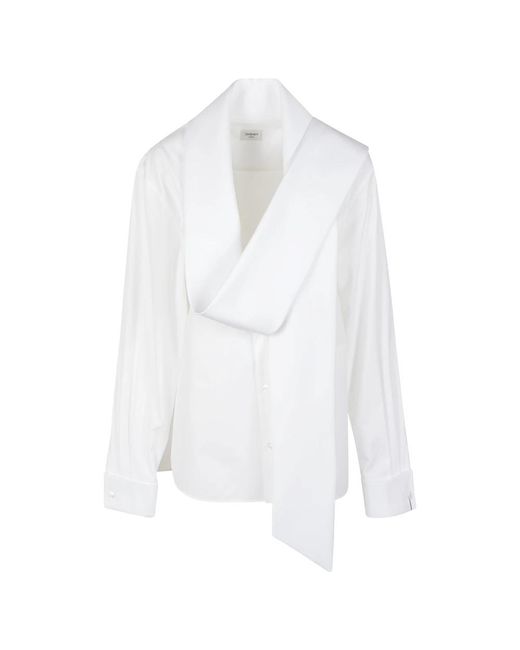 Blouses Saint Laurent de color White