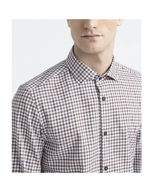 Peserico Gray Casual Shirts for men