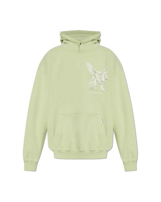 Represent Hoodies & Sweatvesten ,Groen ,Katoen Sweatshirts & Hoodies in het Green voor heren