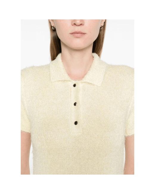 Khaite Natural Knitted Dresses