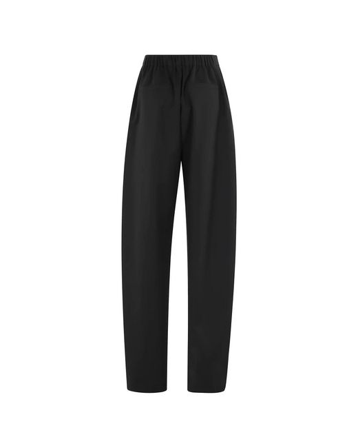Tapered Trousers Sportmax de color Black