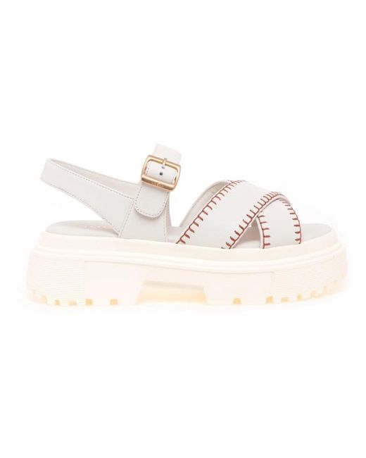 Hogan Pink H644 Sandale