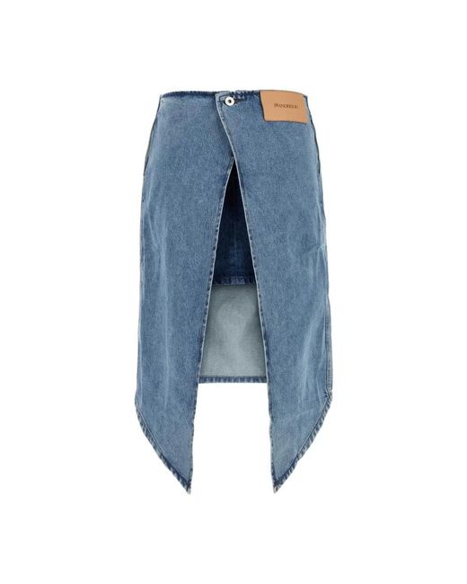J.W. Anderson Blue Denim Skirts