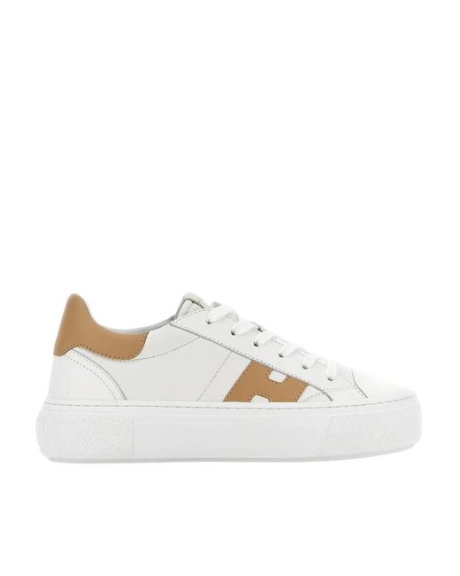 Hogan White Flache Sneakers