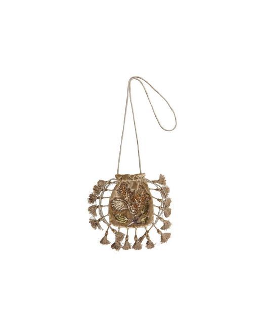 Maliparmi Metallic Cross Body Bags