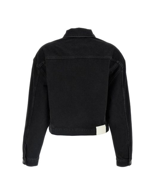 Loulou de Saison Black Denim Jackets