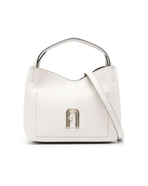 Furla White Handbags