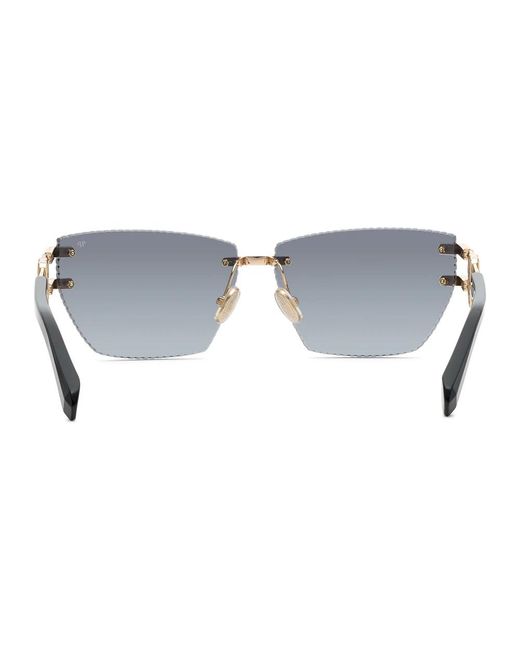 Philipp Plein Blue Sunglasses