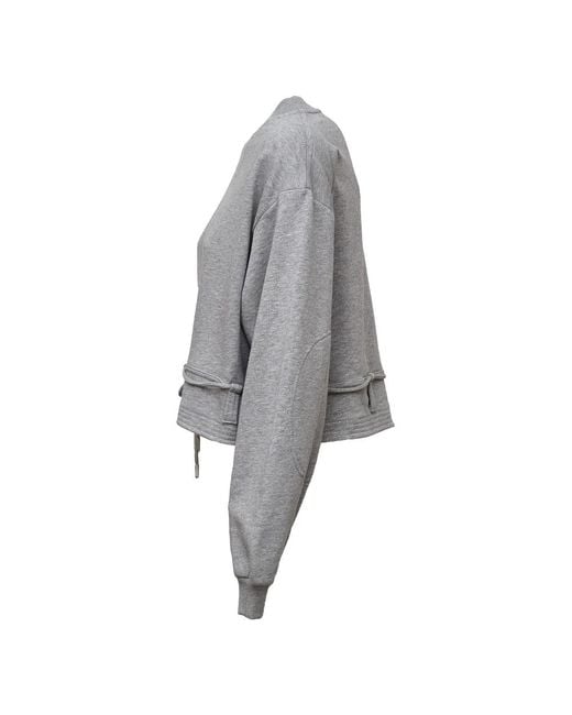 Dries Van Noten Gray Sweatshirts