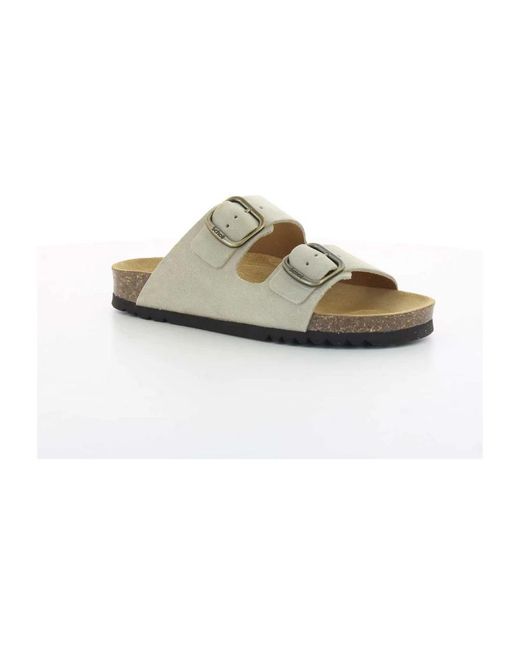 Sliders Scholl en coloris Natural