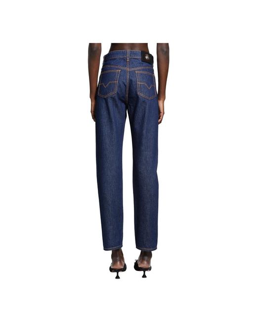 Versace Blue Straight Fit Jeans