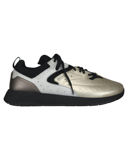 Hugo Boss Saturn Low Sneakers Heren | Plutosport
