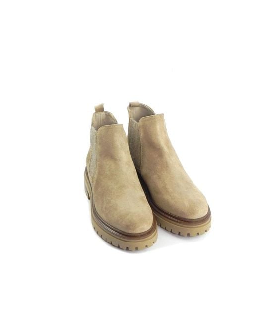 E mia Natural Chelsea boots