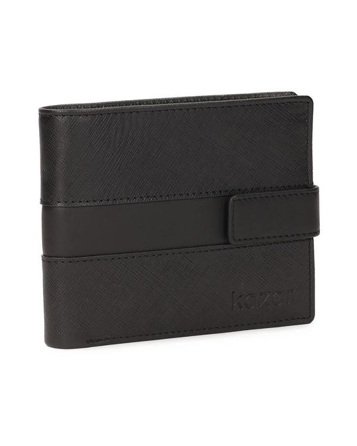 Kazar Accessoires ,Zwart ,Leer Wallets & Cardholders in het Black voor heren