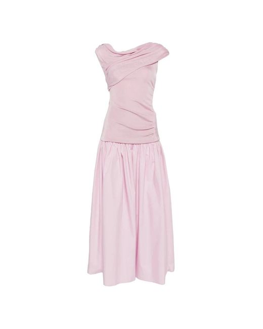 Maxi Dresses Self-Portrait en coloris Pink