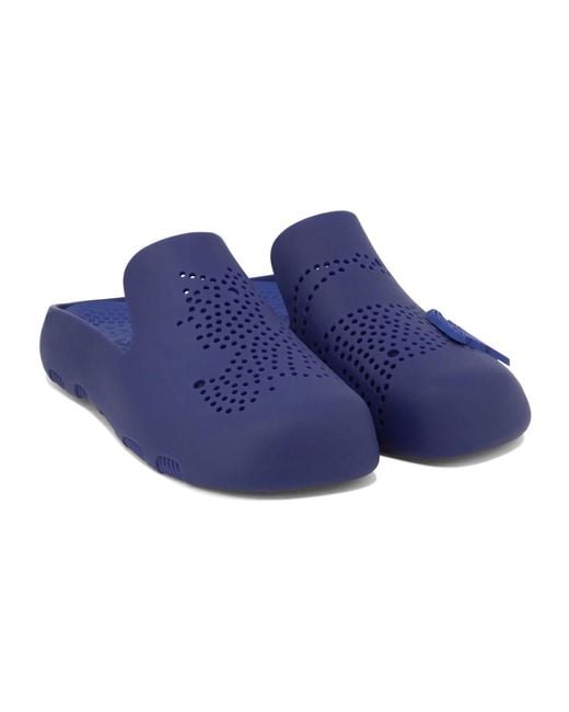 Mules di Burberry in Blue da Uomo