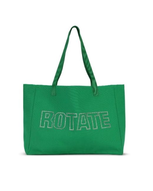 ROTATE BIRGER CHRISTENSEN Green Tote Bags