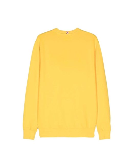Mc2 Saint Barth Yellow Sweatshirts for men