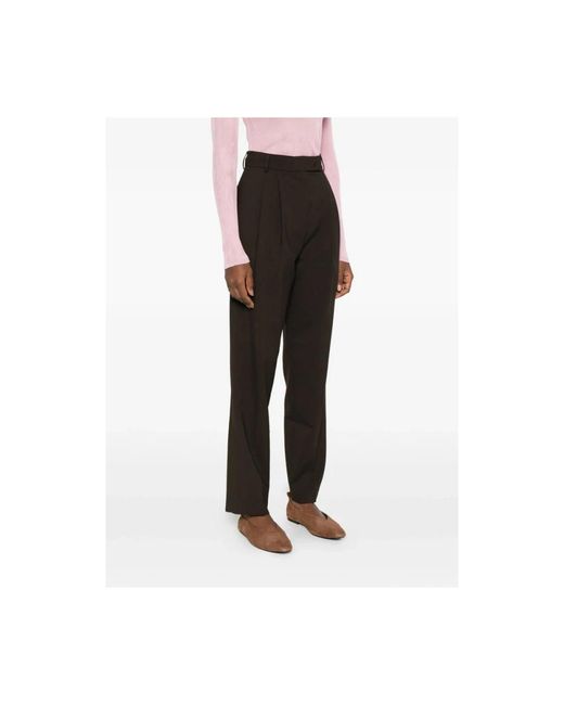 Frankie Shop Black Straight Trousers
