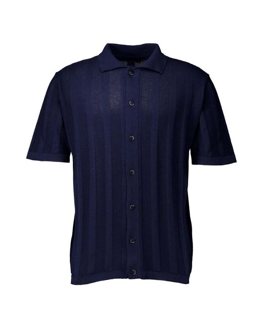 The Goodpeople Blue Polo Shirts for men