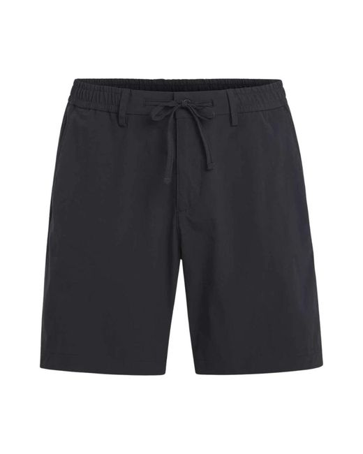 Oscar Jacobson Blue Casual Shorts for men
