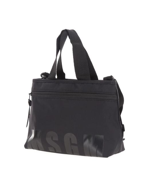 Handbags MSGM de color Black