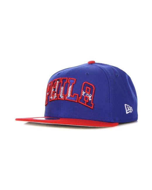 KTZ Nba draft teamfarben streetwear cap in Blue für Herren