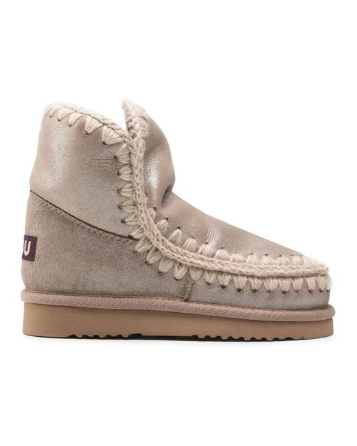 Mou Gray Winter Boots